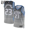 Dres Utah Jazz Lauri Markkanen Nike 2025-26 City Edition Sivo Swingman - Dječji